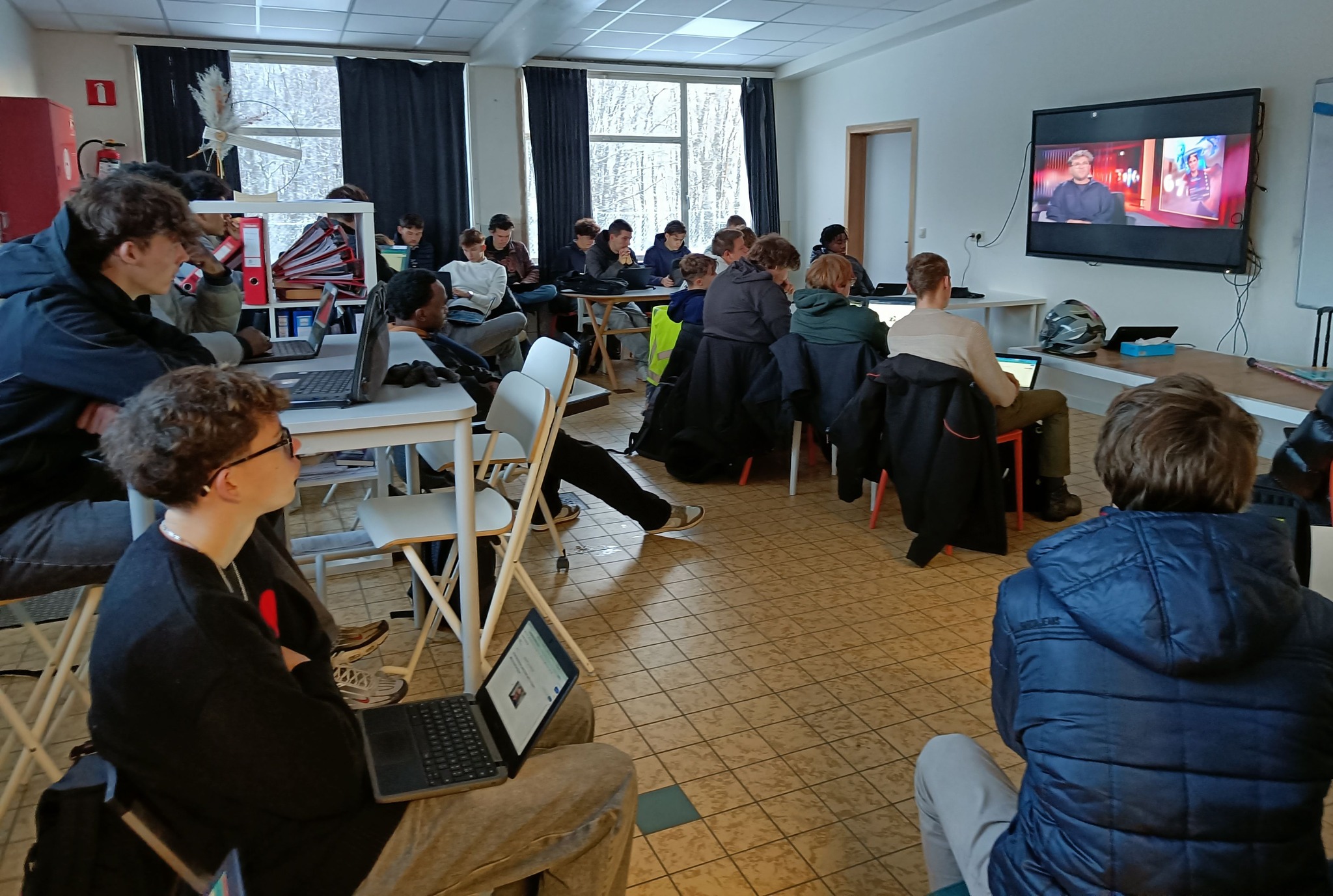 Terugblik op het voorbije jaar: nieuws in de klas!